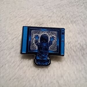 2/$10 Poltergeist They're Here TV Acrylic Charm Pin